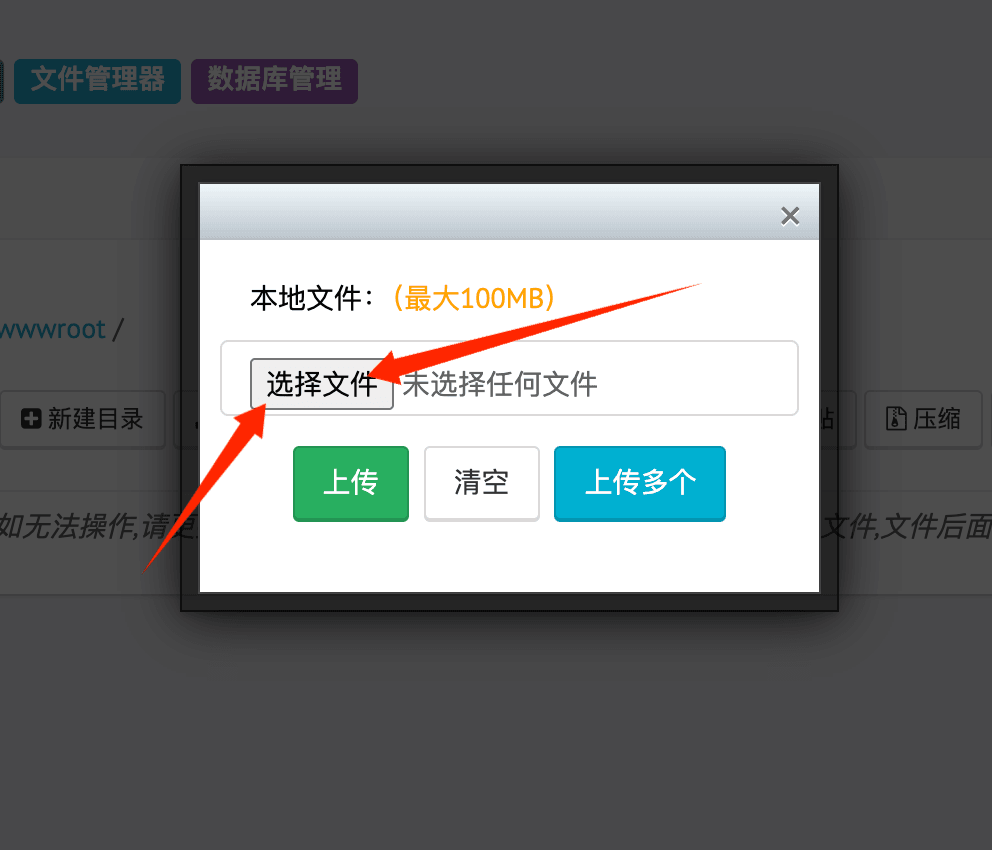 选择文件 选择文件